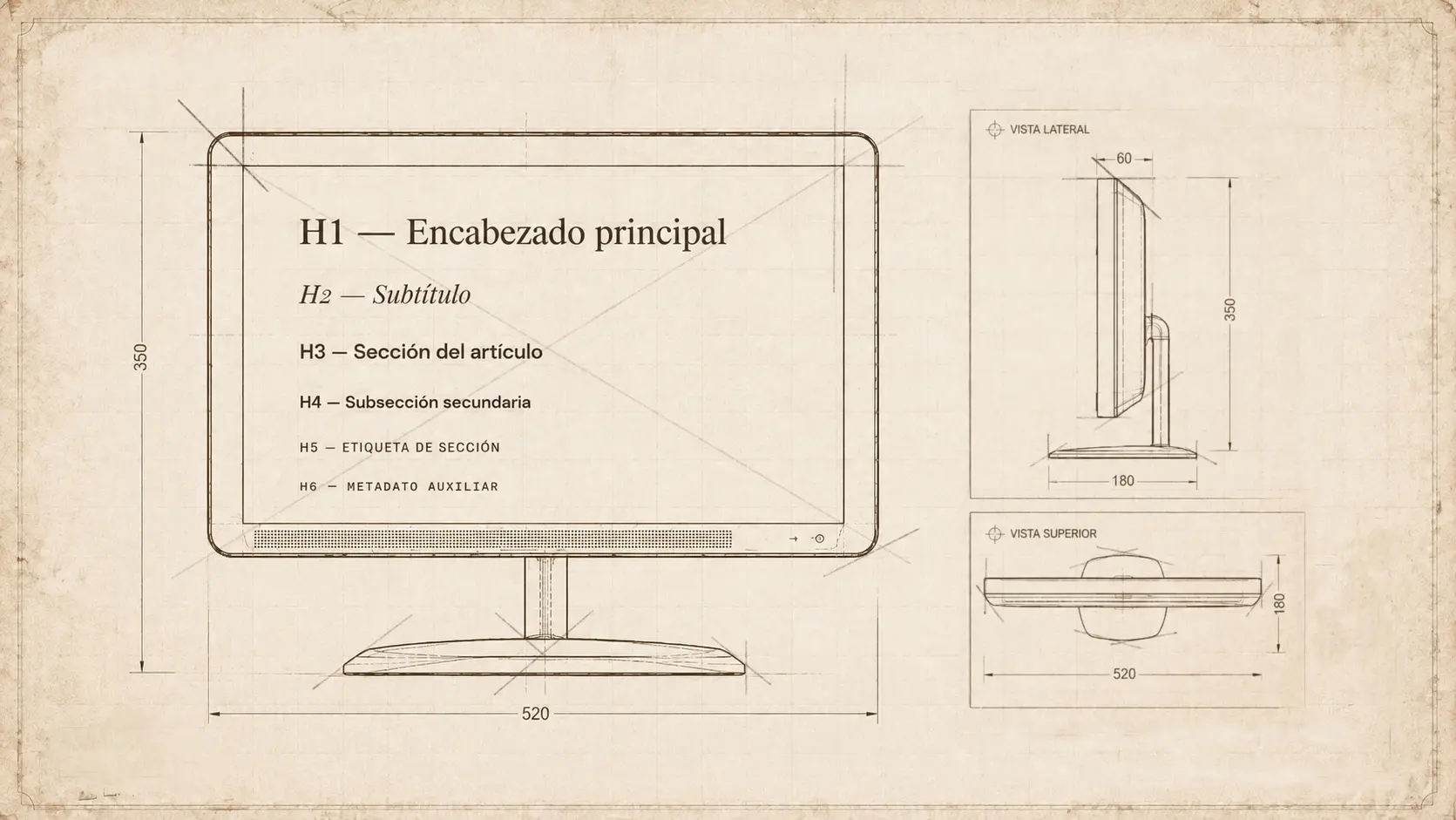 ¿Qué son los encabezados en SEO? Cómo usar los H1, H2  y H3 correctamente.